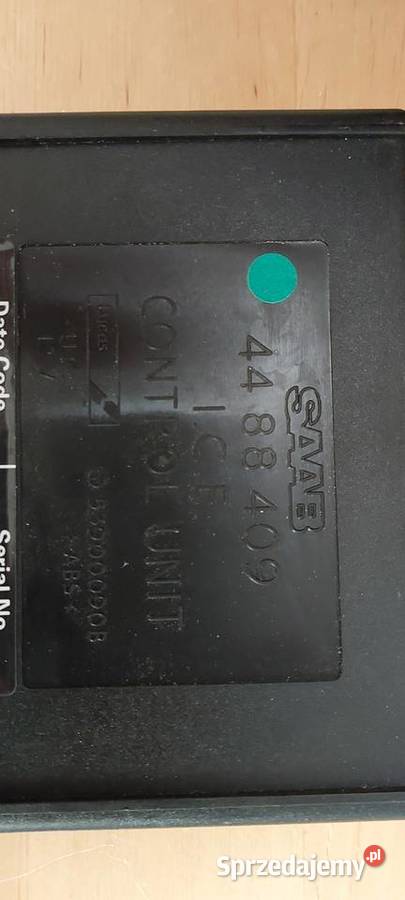 Moduł sterownik 4488409 Saab 900 osobowe Części Szczecin