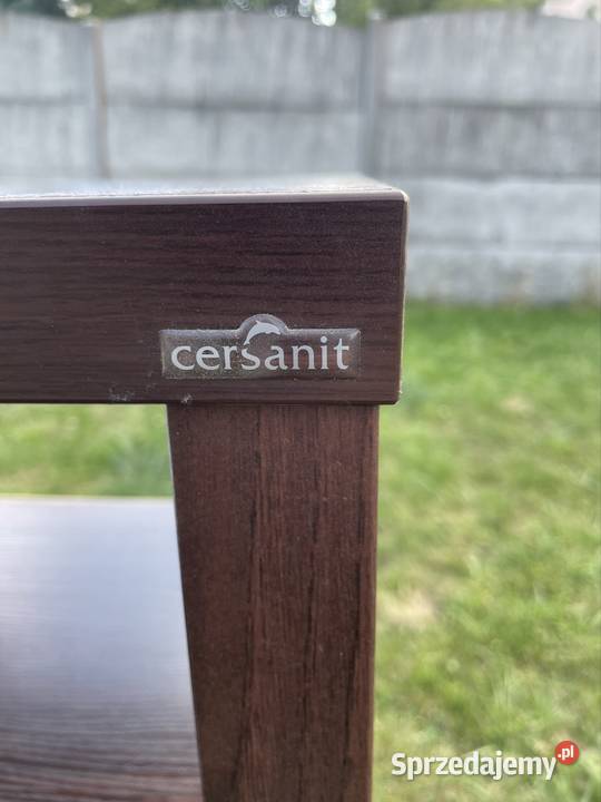 Zestaw mebli łazienkowych z umywalką Cersanit śląskie Gródków