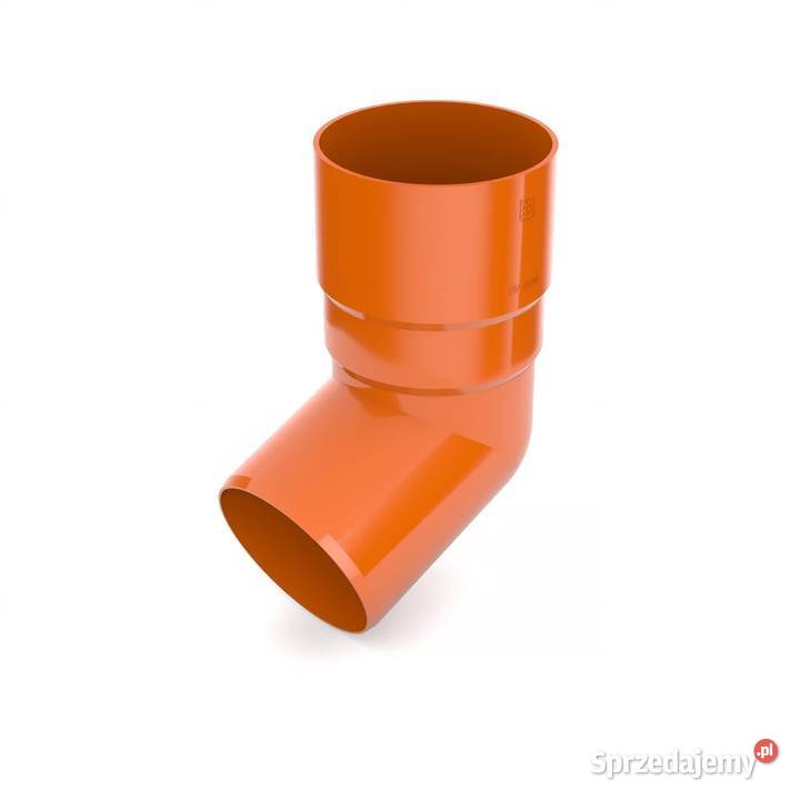 Bryza PVC Kolano 90 mm ceglasty podlaskie Białystok