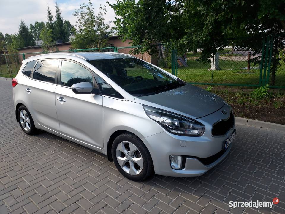 KIA CARENS 17 CRDI bezwypadkowa 7 miejsc 2014 podlaskie Białystok