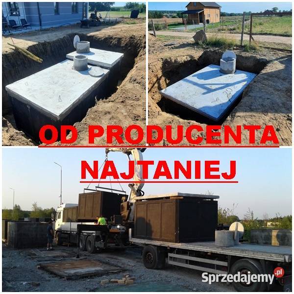 Szamba betonowe Zbiornik na Deszczówkę Szamba Białystok sprzedam