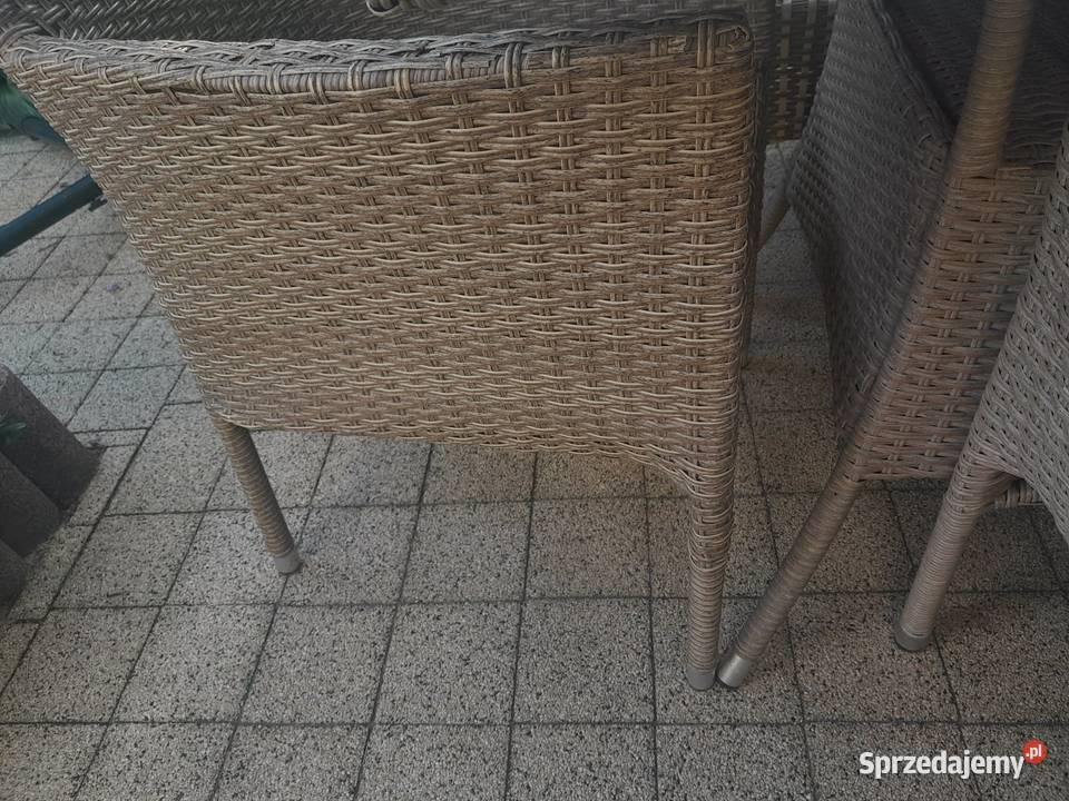 Zestaw ogrodowy ratanowy Zestawy mebli ogrodowych Twardogóra
