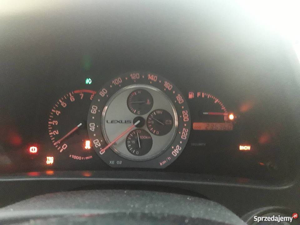 Lexus IS200 LPG do negocjacji skórzana tapicerka