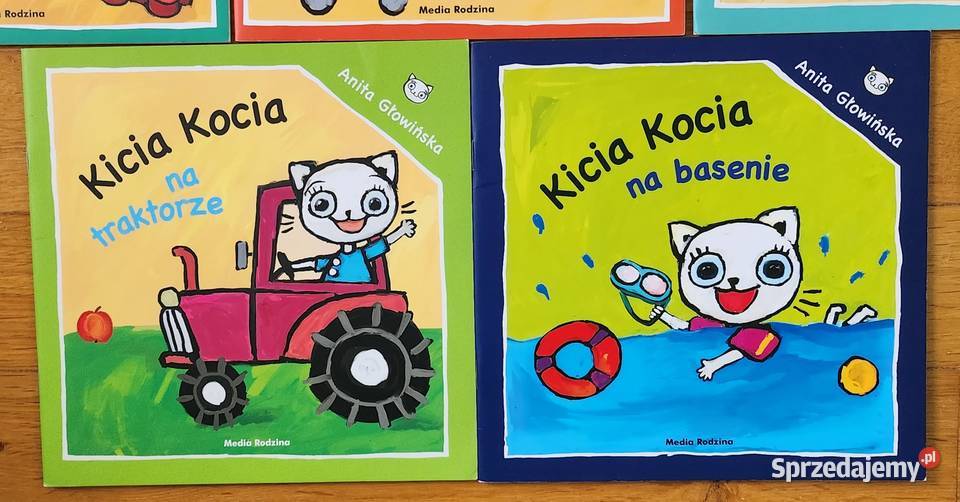 Zestaw książek Kicia Kocia Anita Głowińska Warszawa