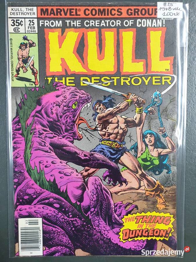 Kull The Destroyer The Conqueror 7 komiksów fantasy i s-f Gdynia sprzedam