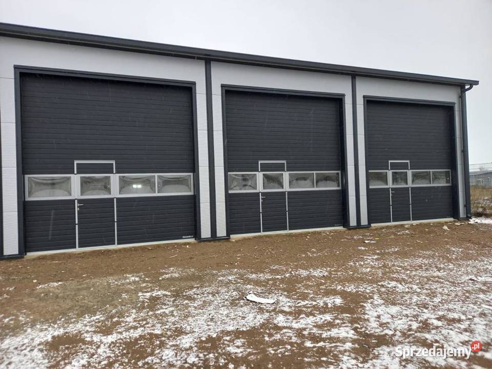 hala 300m2 magazyn biuro serwis konstrukcja Szczury