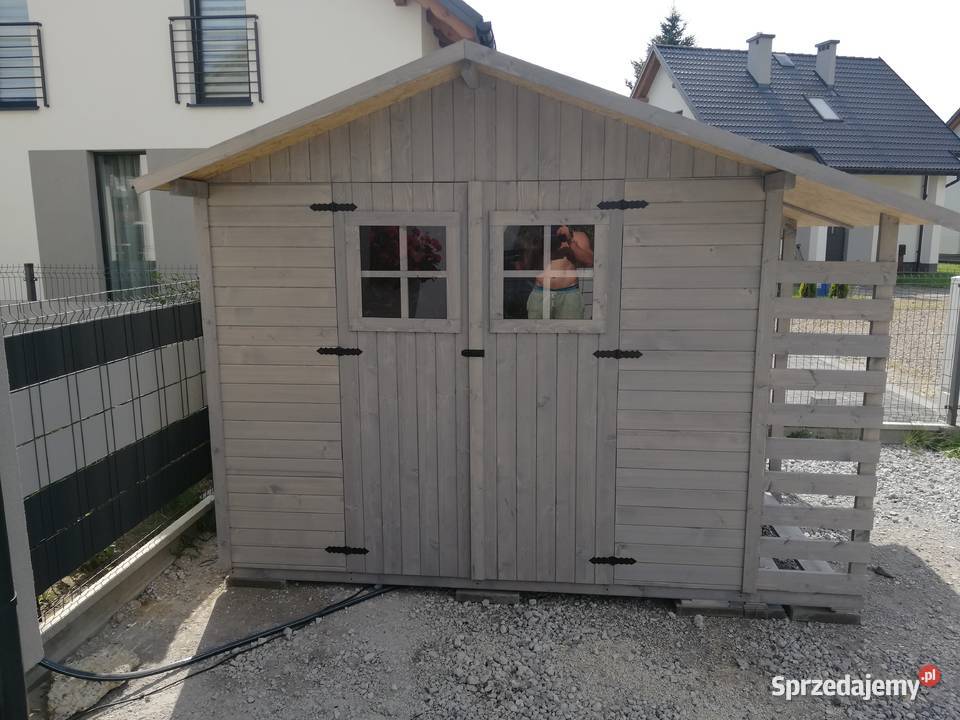 Domek narzędziowy ogrodowy drewniany 250x małopolskie