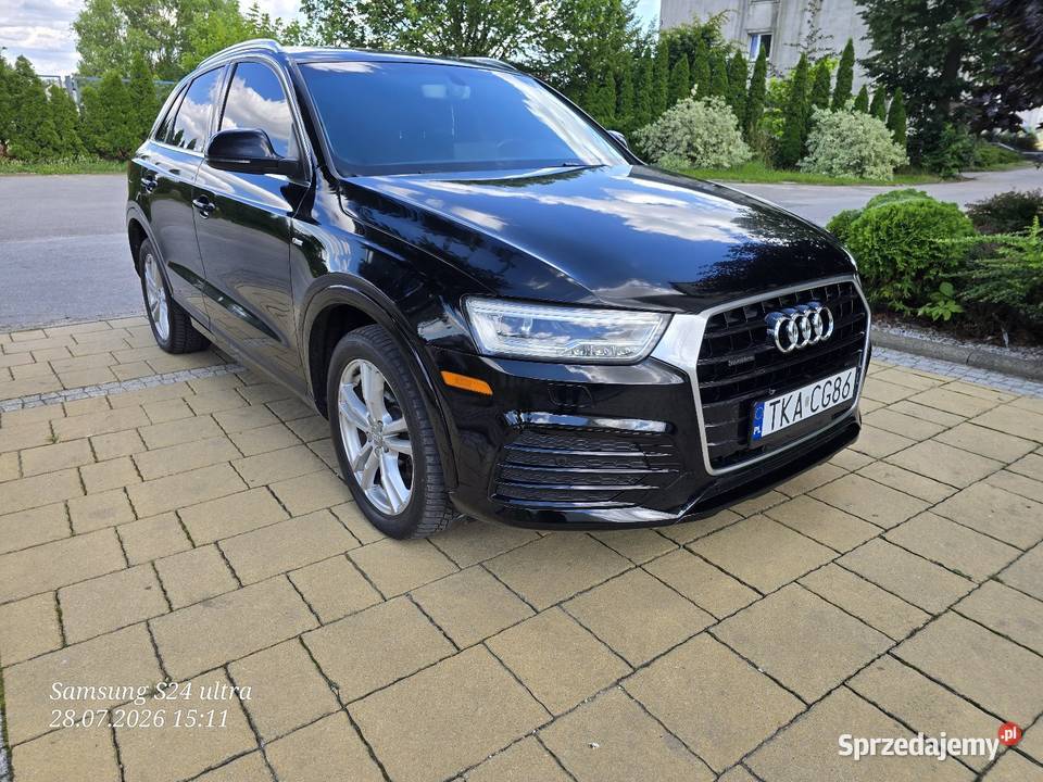 Audi Q3 sline quattro 20 benzyna panorama Kazimierza Wielka