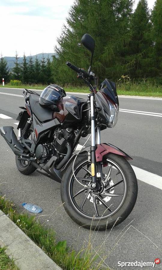 Sprzedam motor 125 Romet street zadbany Szczawnica