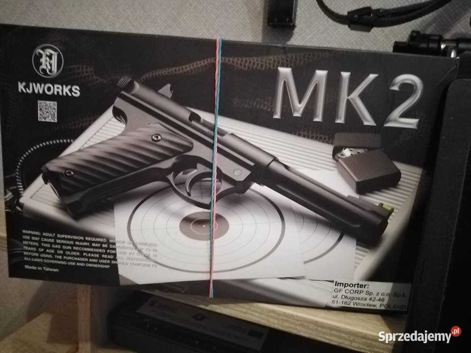 ASG Wiatrówka Ruger MK2 metal Łódź