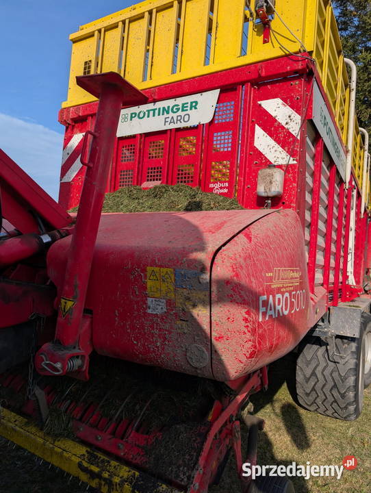 Poettinger Faro 5010 D Przyczepy rolnicze Skrzyszew