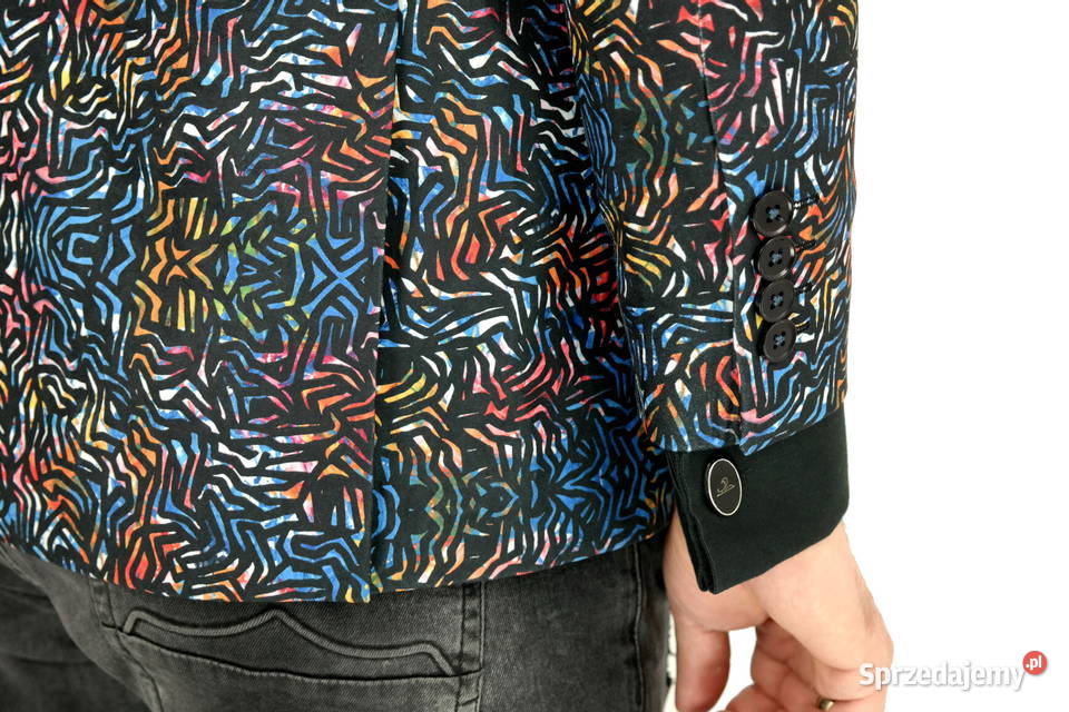 GIOVANNI PERA Marynarka Męska D804 kolorowa wielkopolskie