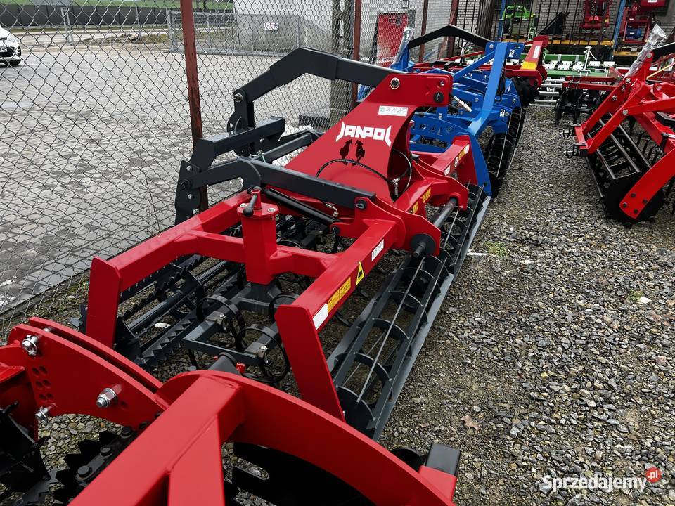 Agregat uprawowosiewny 27 Janpol Okazja leżak Agregaty Maszyny uprawowe sprzedam