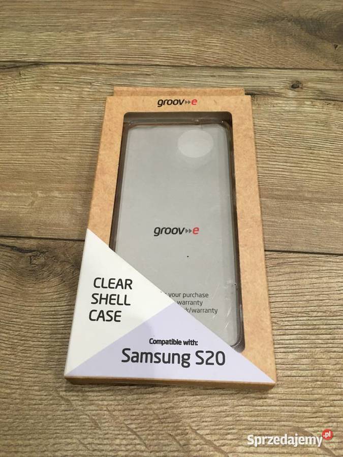 Pokrowiec przeźroczysty Samsung Galaxy S20