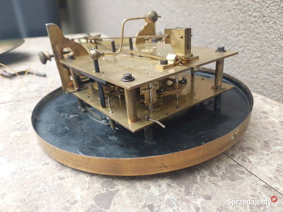 155 Zegar linkowy żyłkowy GB Gustav Becker 1912r Tczew