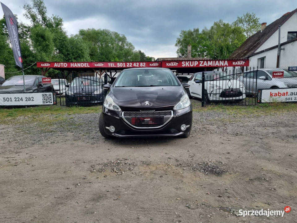 Peugeot 208 KlimatronikNaviPdcTempomat Alu 16 96 Hatchback zachodniopomorskie Szczecin
