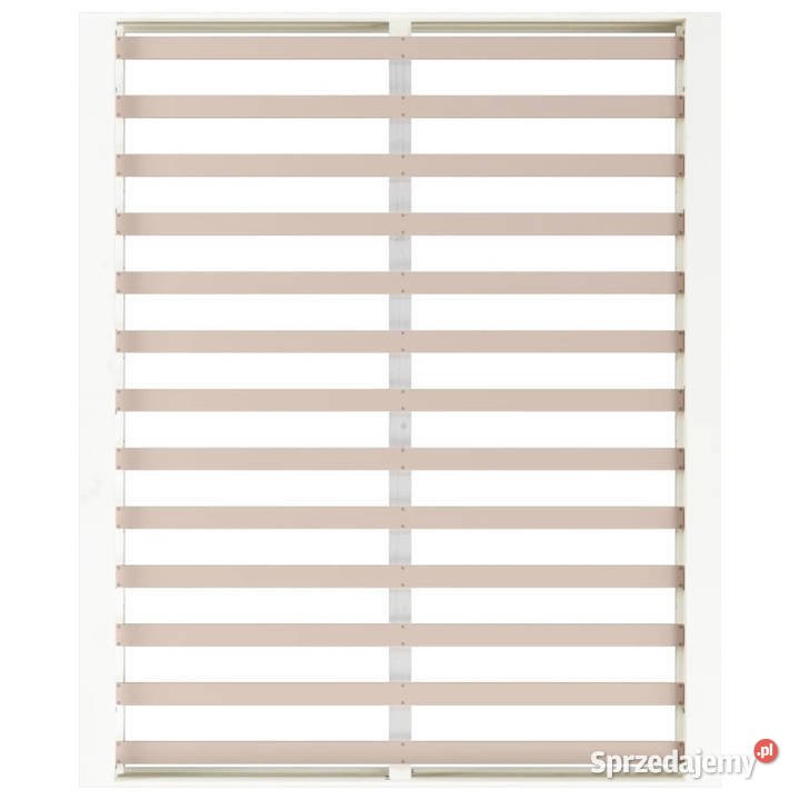 Rama łóżka biała lite drewno 140 x 200 WM820677 Warszawa