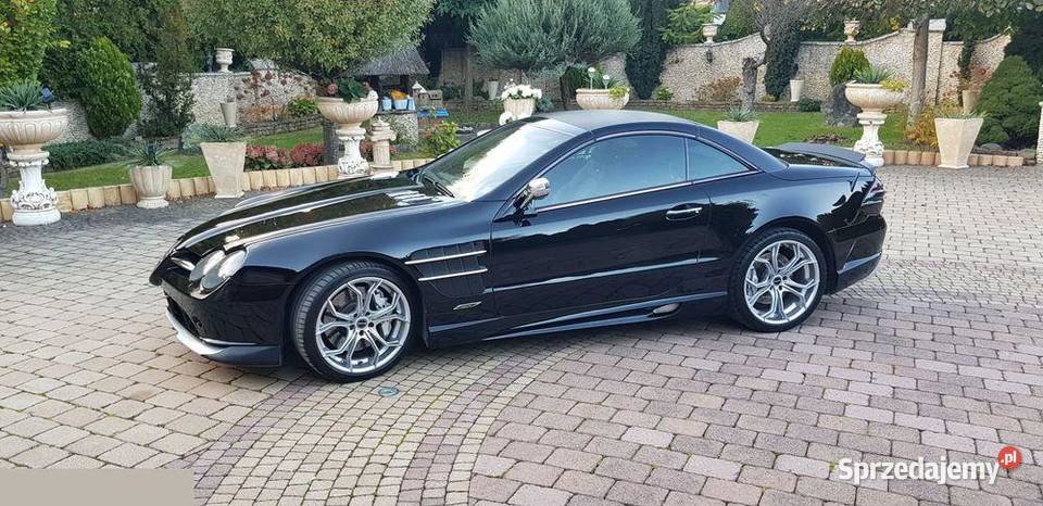 Mercedes SL 55 AMG Automatik 580 2003r Niski nieuszkodzony świętokrzyskie Nowiny