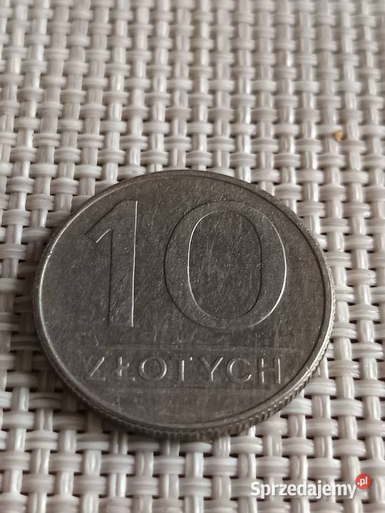 Sprzedam trzecie 10 zl 1985 r
