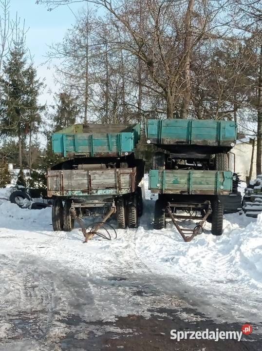2x przyczepa rolnicza bss zarejestrowana