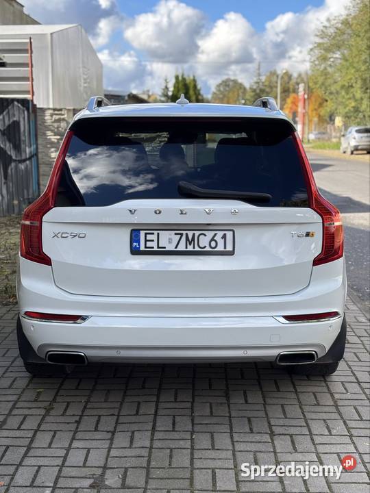 Volvo XC90 T6 harman kardon podgrzewana skórzana tapicerka Łódź