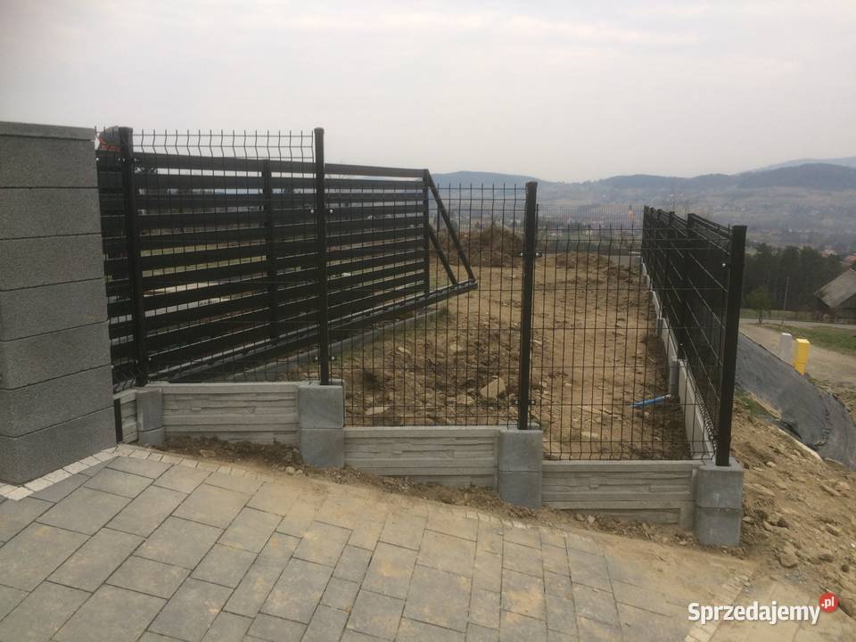 OGRODZENIA PANELOWE SPRZEDAŻ MONTAŻ BRAMY FURTKI Jasło
