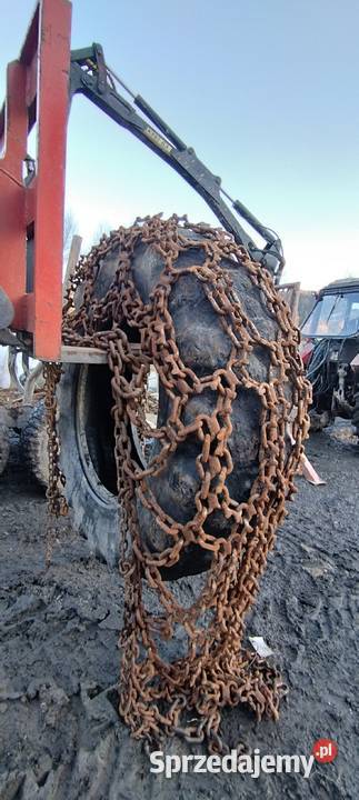 Łańcuchy leśne forwarder harvester skider Czarna Górna