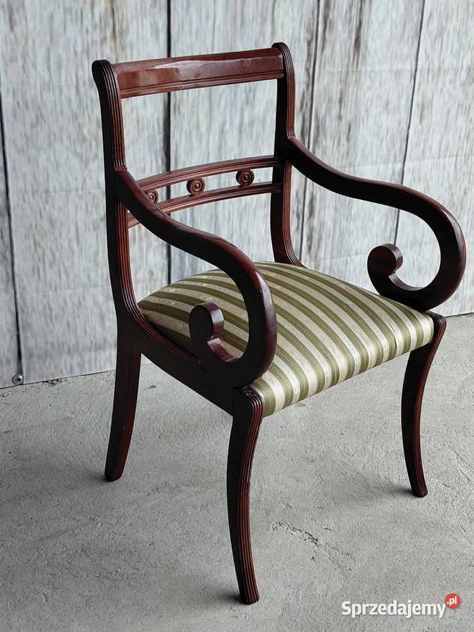 Fotel w stylu biedermeier 947 Byczyna sprzedam
