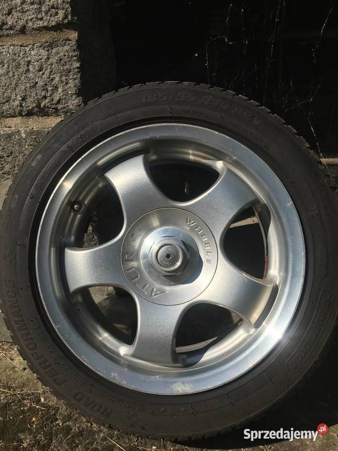 Felgi aluminiowe 15 4x100 7J et35 koła letnie Zebrzydów