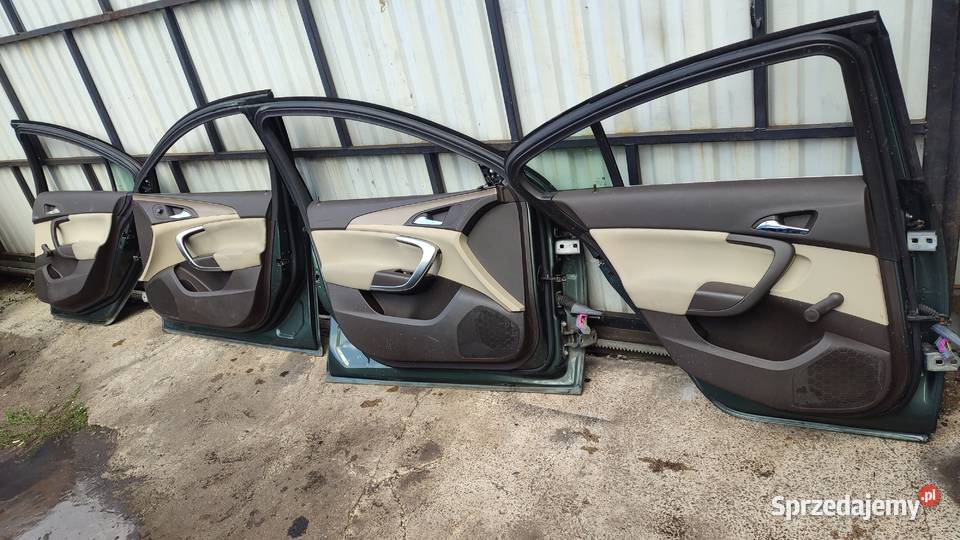 DRZWI PRAWE LEWE PRZOD TYL OPEL INSIGNIA 0815 HB Włoszczowa sprzedam