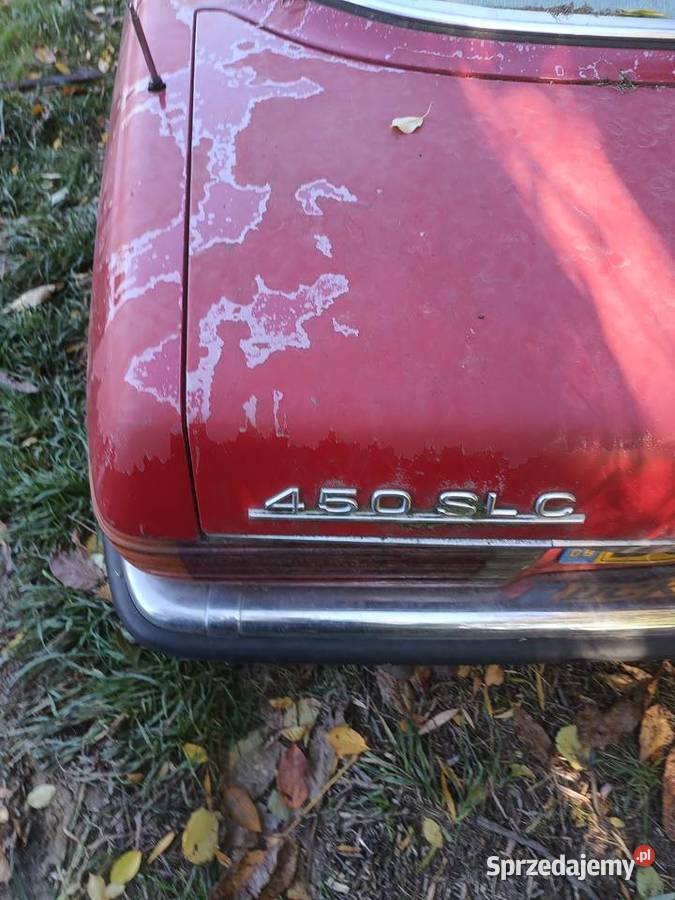 Mercedes slc450 sl450 c107 w107 1977 Lublin