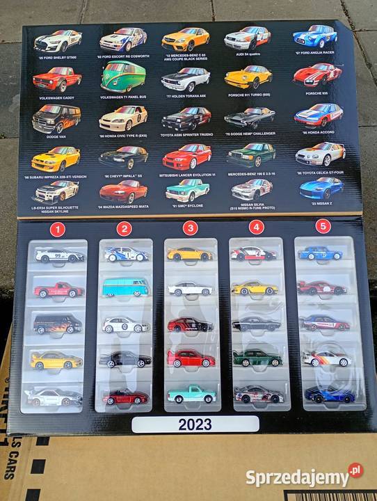 BOX BOULEVARD 2023 Hot wheels zestaw model 164 Warszawa