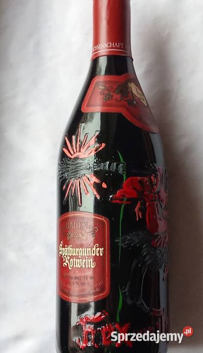 Czerwone wino z 1994roku zachodniopomorskie