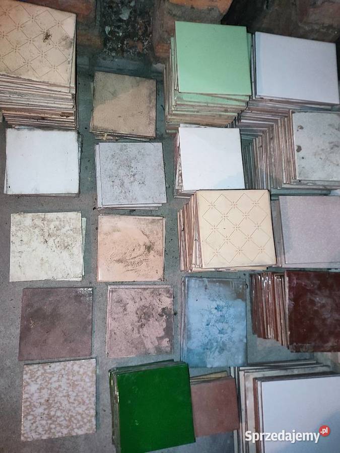 Płytki z czasów PRLu
