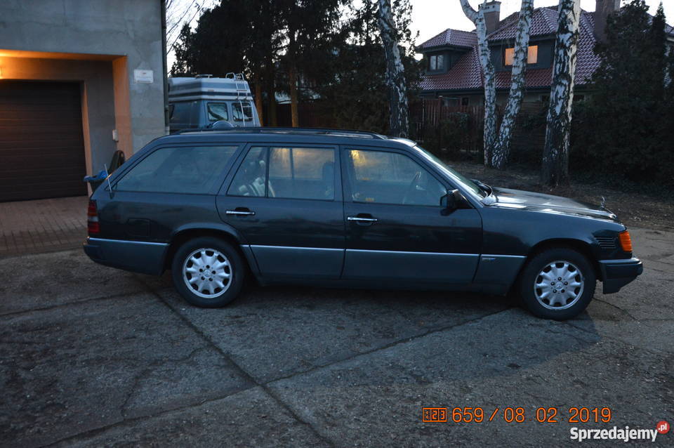 Mercedes w124 kombi 30D sportline skórzana tapicerka W124 Warszawa