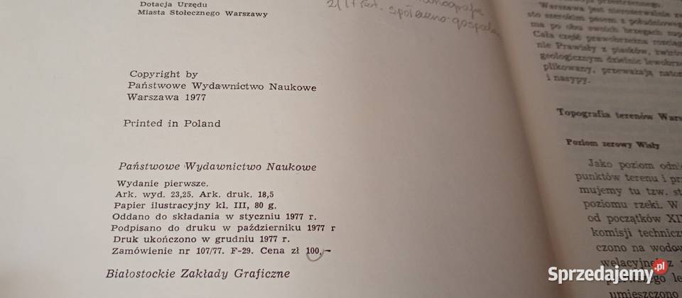 Kultura sanitarna Warszawy do końca XVIII w historia pomorskie Gdańsk sprzedam