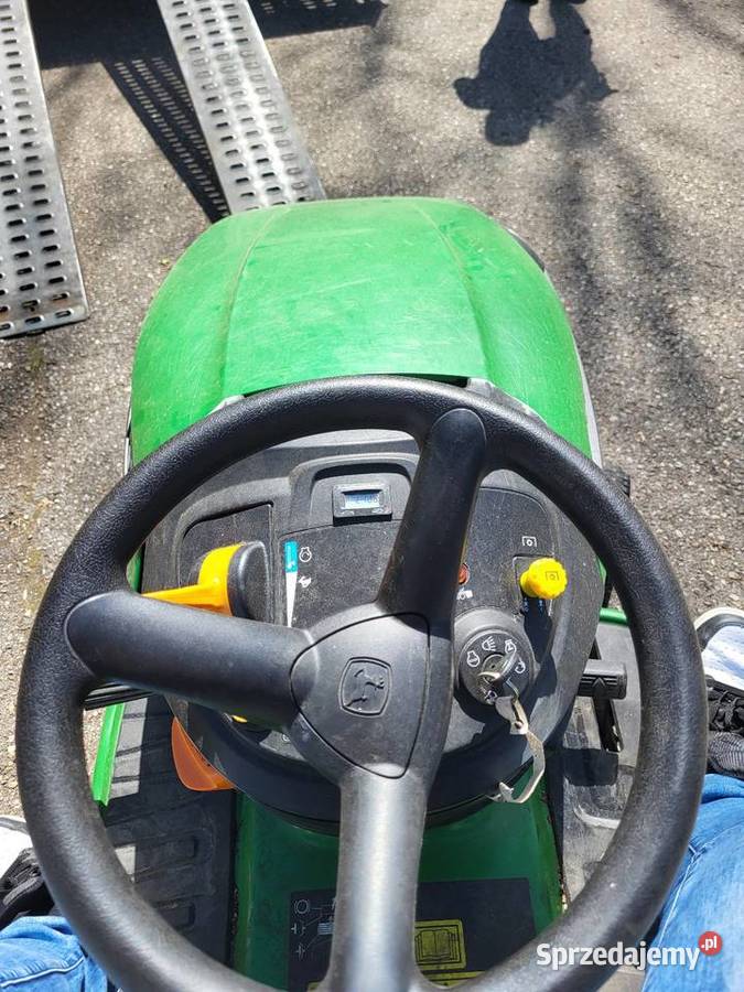 Kosiarka traktorek John deree x146r wielkopolskie Turek