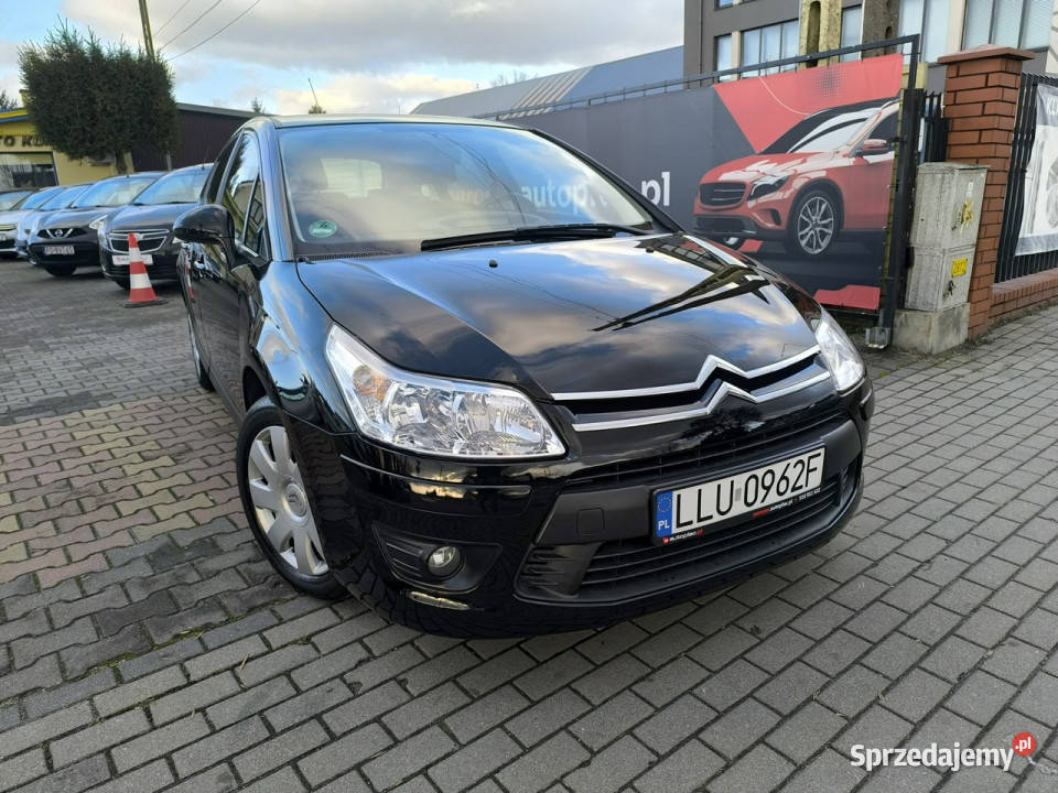 Citroen C4 16i 16V 120 Klimatyzacja II 2010 lubelskie Łuków