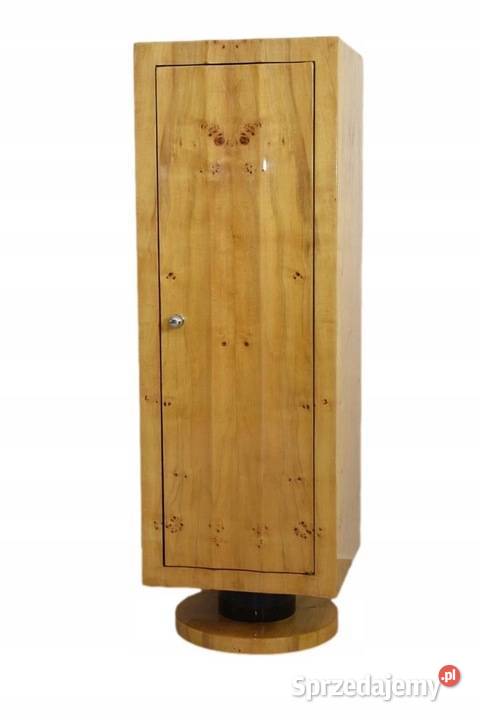 Drewniana Szafka Art Deco Szafa Komoda 3 Półki Kraków