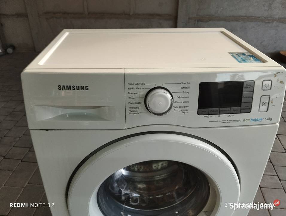 Pralka Samsung 6 wkładu Eco bubble wolnostojące Zagórów