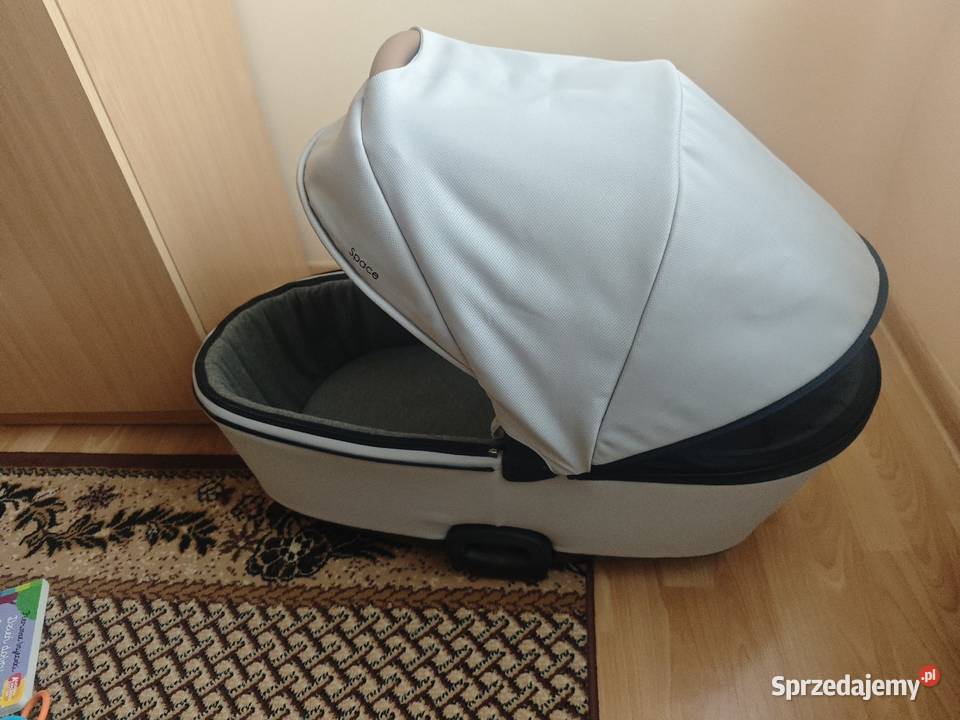 Wózek dziecięcy Junama Space 2 w 1 szary gondola Ełk