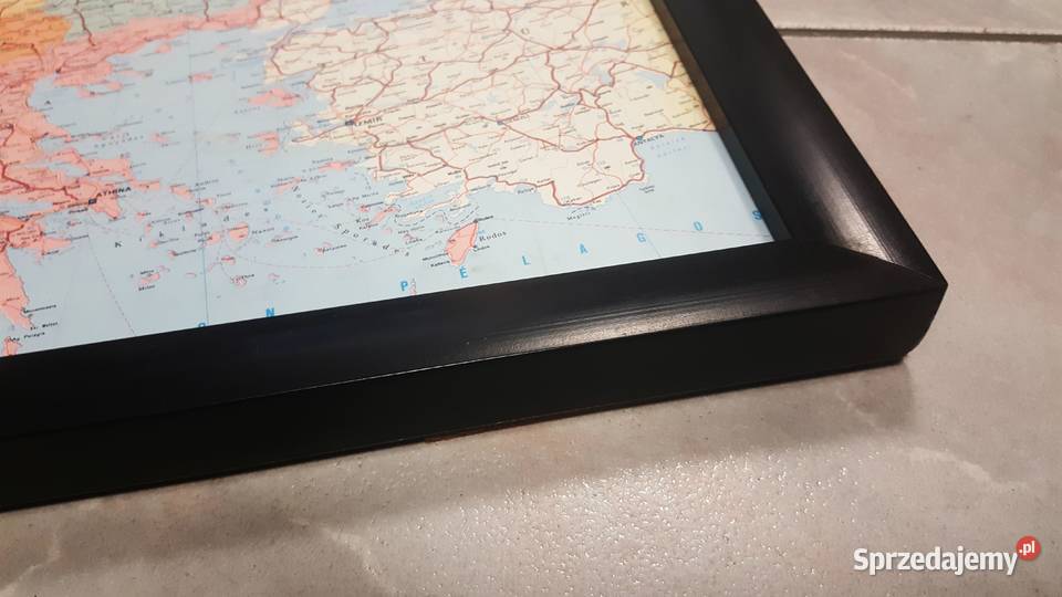 DUŻA MAPA EUROPY Nowy Sącz