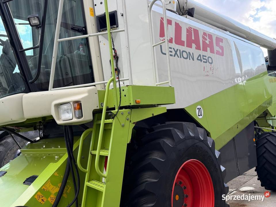 Kombajn zbożowy Claas Lexion 450 Evolution heder nieuszkodzony Nowa Ruda sprzedam