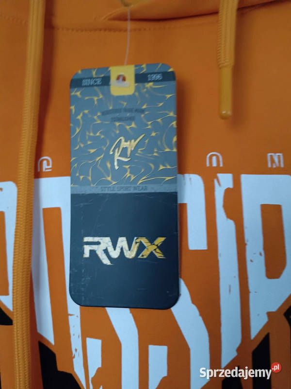 Bluza Kangurek męski żółty musztardowy nowy