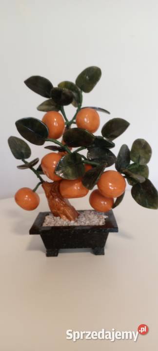 Sztuczne drzewo Feng Shui Jade rzeźbione drzewo Skawina sprzedam