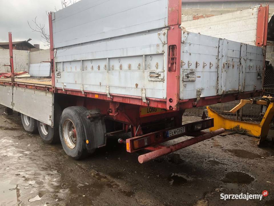 Naczepa wywrotka 3sttronna burty aluminiowe