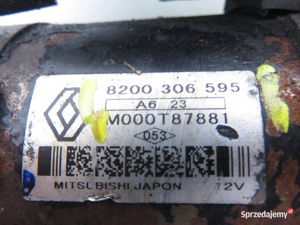 ROZRUSZNIK RENAULT SCENIC II 15 dCi 8200306595 osobowe