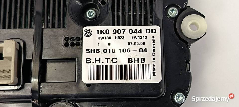 PANEL KLIMATYZACJI VOLKSWAGEN GOLF V kujawsko-pomorskie Lipno