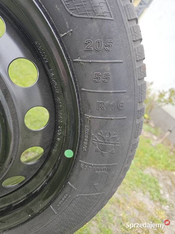 Felga stalowa 16 rozstaw śrub 5x100 Góra