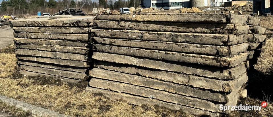 Płyty drogowe MON starego idealne śląskie Dąbrowa Górnicza